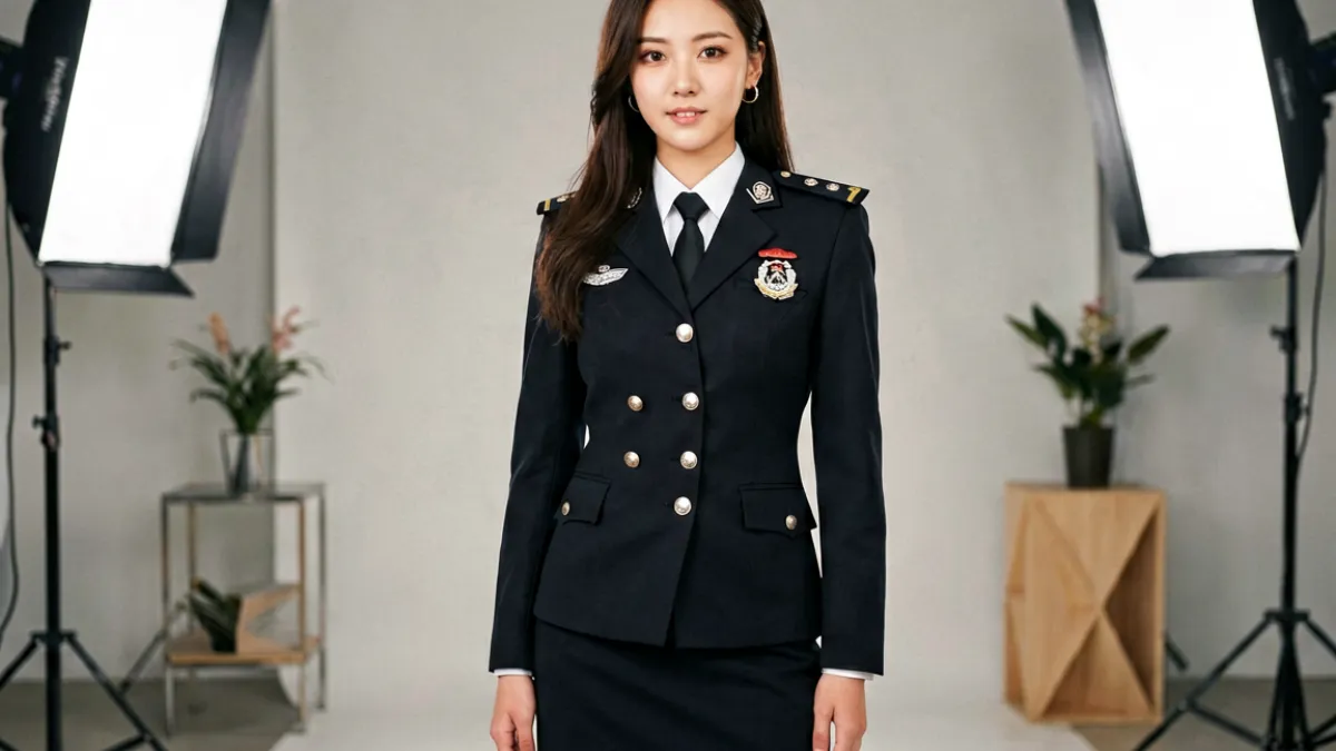 玩偶姐姐制服主题作品封面，呈现精心设计的场景布置与角色服饰细节